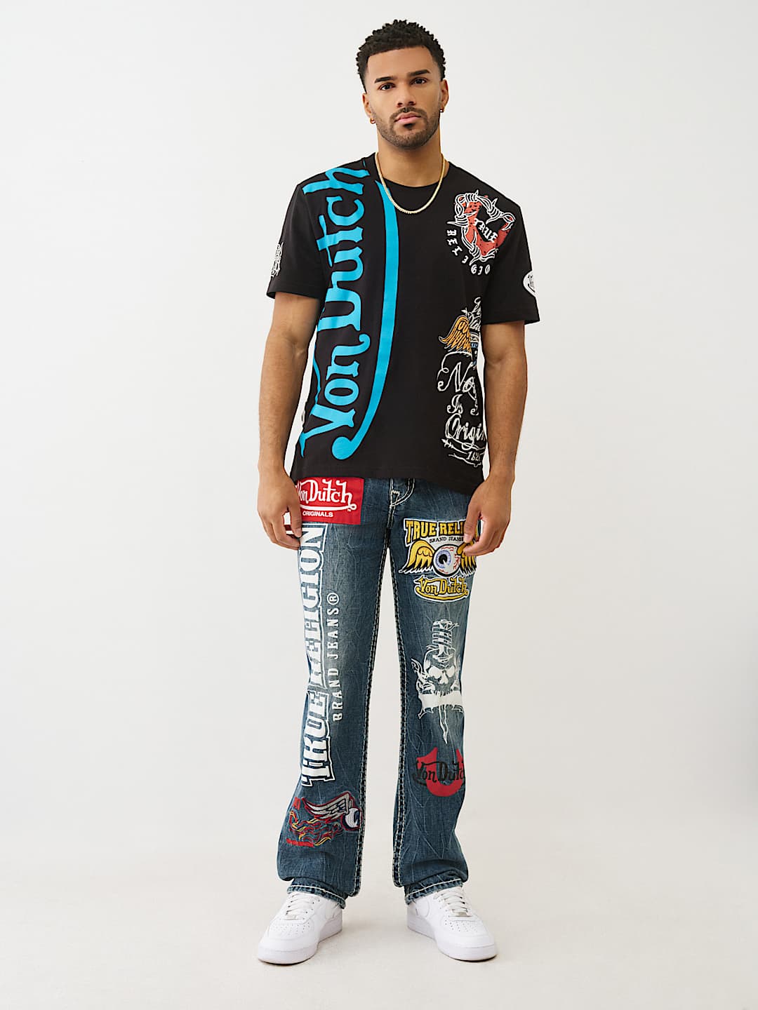 TRUE RELIGION X VON DUTCH TATTOO TEE, image 7