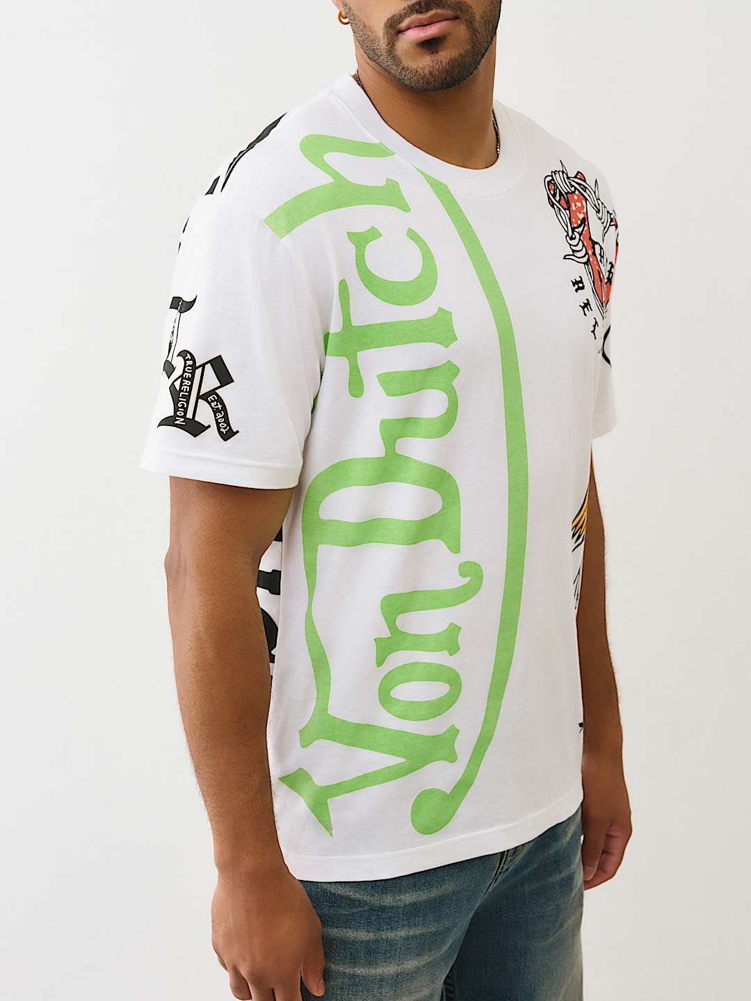 TRUE RELIGION X VON DUTCH TATTOO TEE, image 4