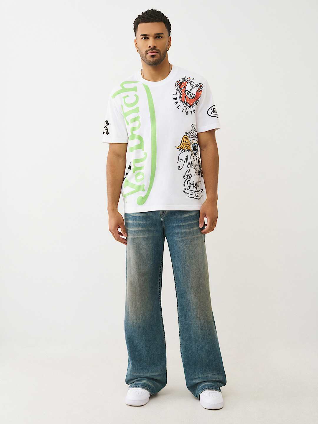 TRUE RELIGION X VON DUTCH TATTOO TEE, image 7
