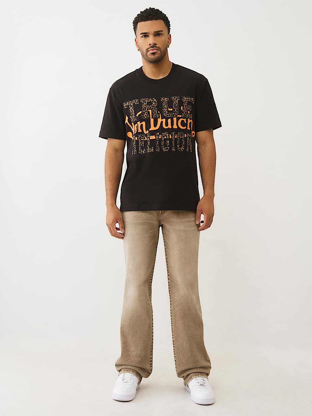 TRUE RELIGION X VON DUTCH LEOPARD LOGO TEE, image 6