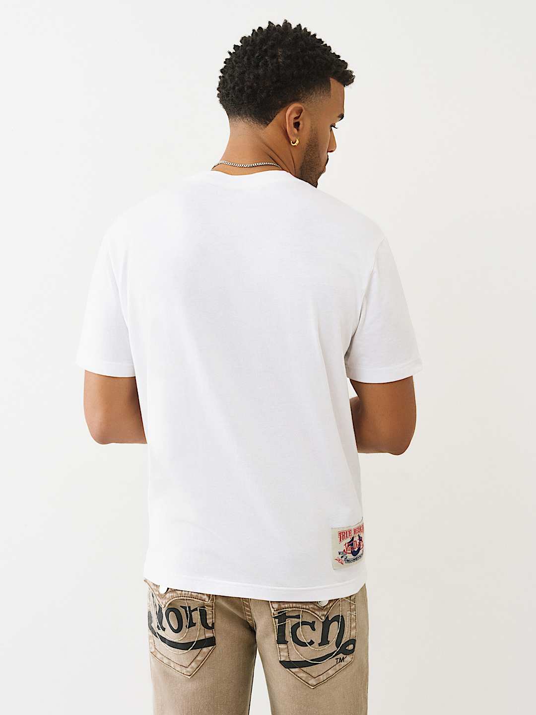 TRUE RELIGION X VON DUTCH RHINESTONE LOGO TEE, image 5