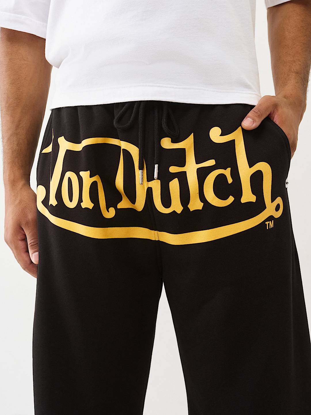 TRUE RELIGION X VON DUTCH LOGO BAGGY SWEATPANT, image 5