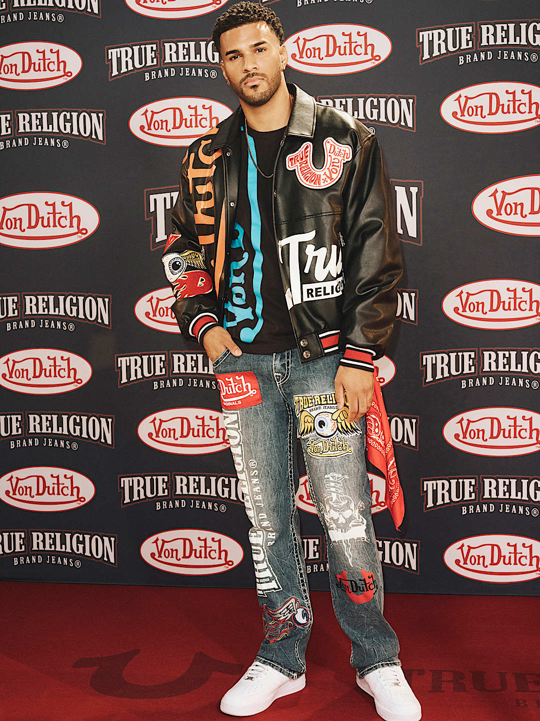 TRUE RELIGION X VON DUTCH RICKY SUPER T STRAIGHT JEAN - VICTORY