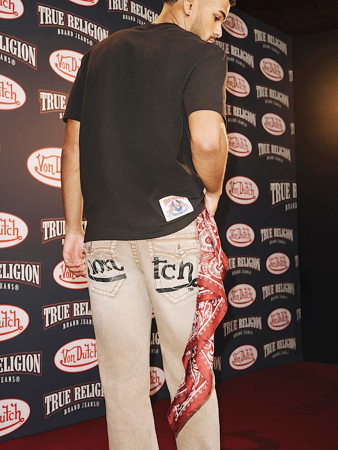 TRUE RELIGION X VON DUTCH BILLY SUPER T  BOOTCUT JEAN, image 1