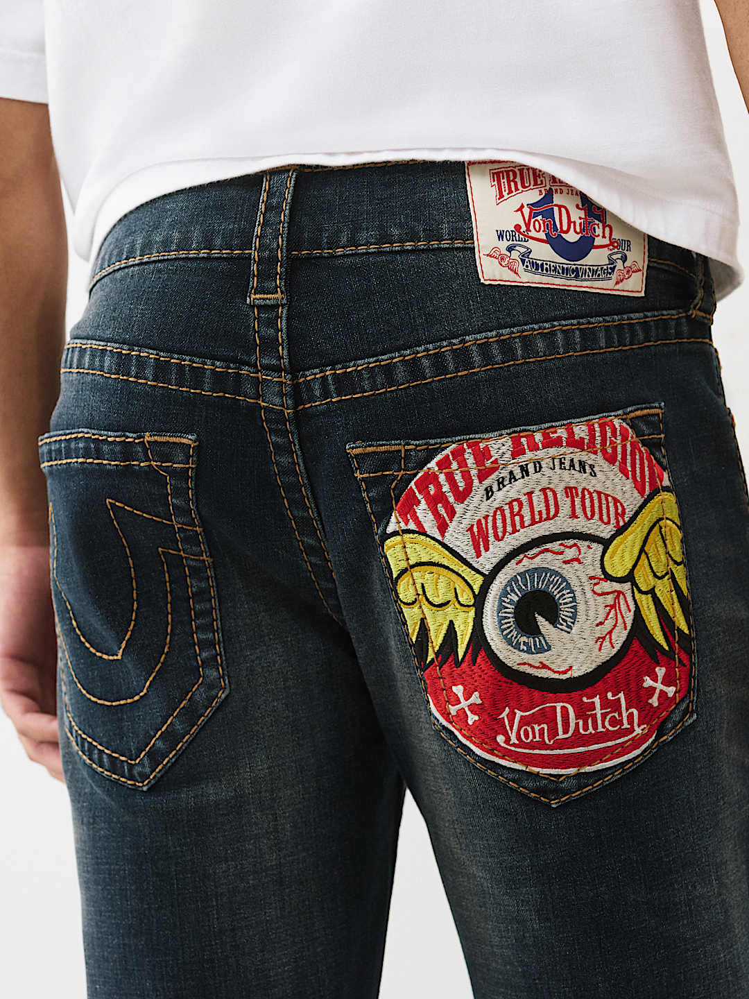 TRUE RELIGION X VON DUTCH RICKY BIG T STRAIGHT JEAN | True Religion