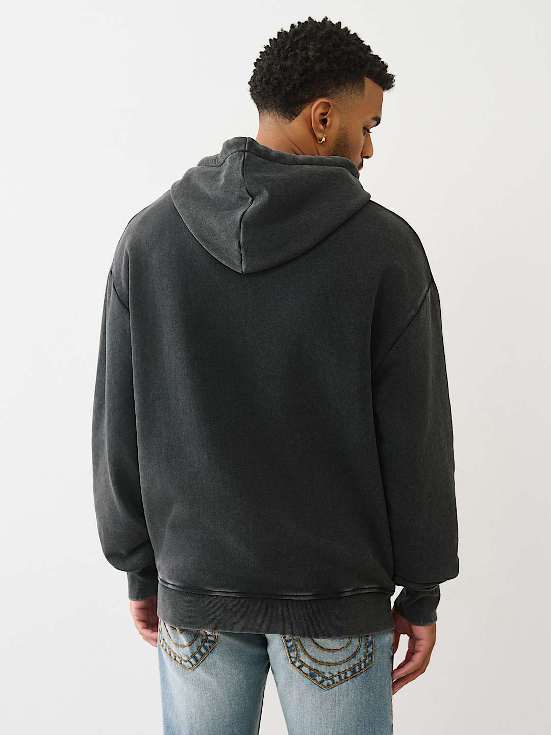 TRUE RELIGION X VON DUTCH LEOPARD PRINT LOGO HOODIE, image 4