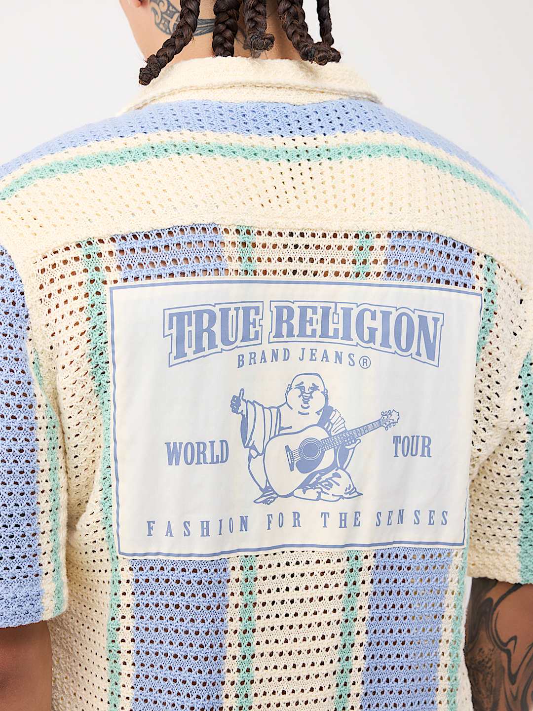 WORLD TOUR KNIT STRIPED SHIRT, image 6