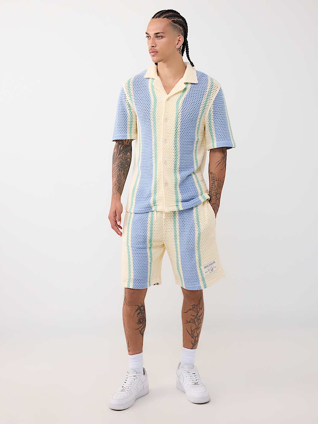 WORLD TOUR KNIT STRIPED SHIRT, image 7