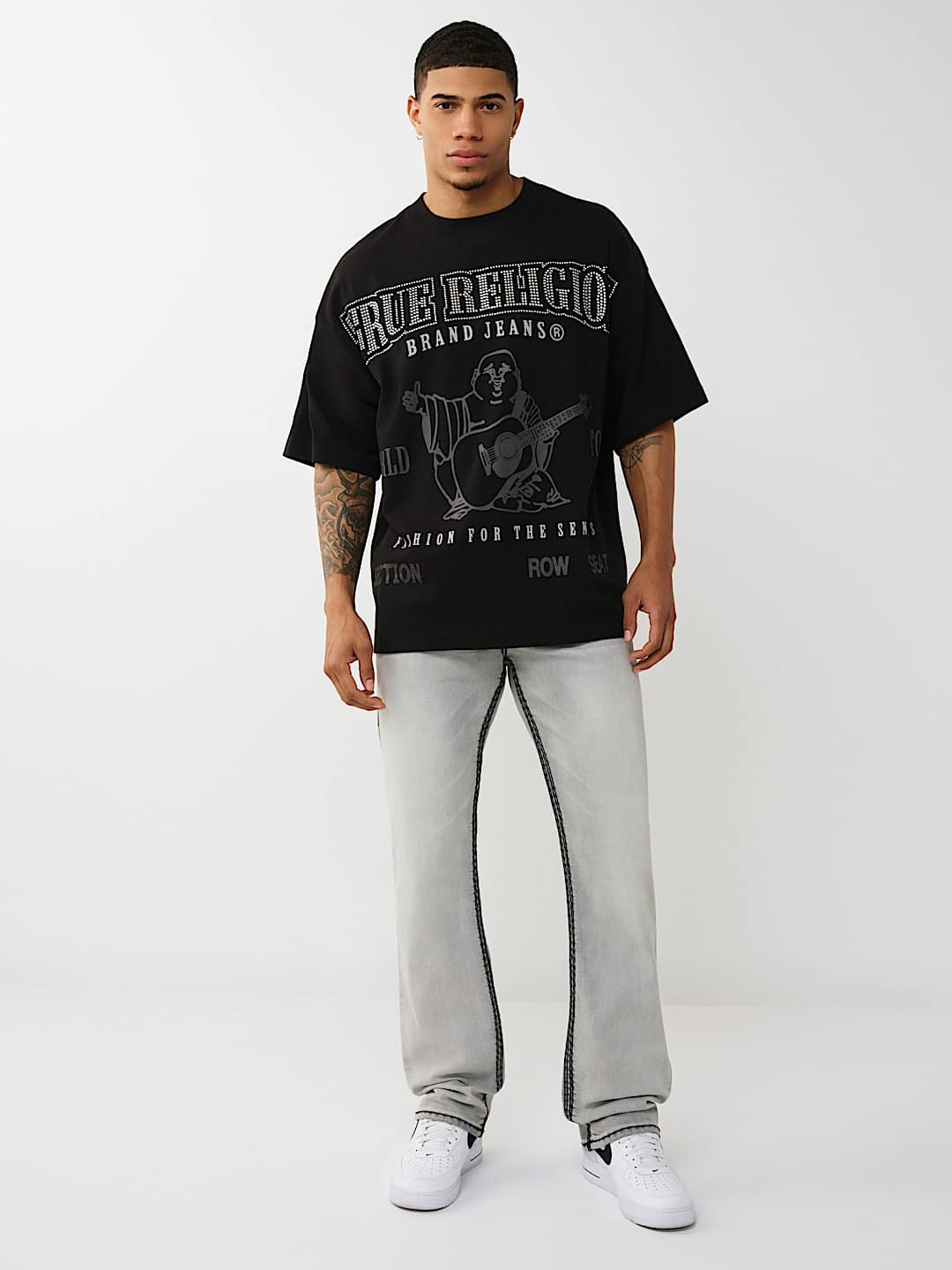 CRYSTAL WORLD TOUR OVERSIZED TEE, image 5