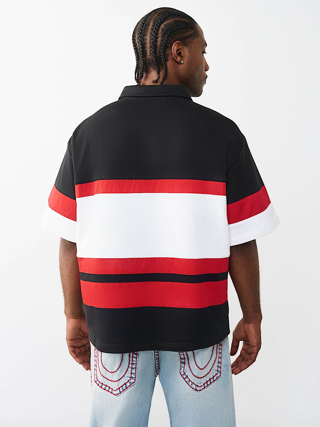 RELAXED RUGBY POLO SHIRT, image 2