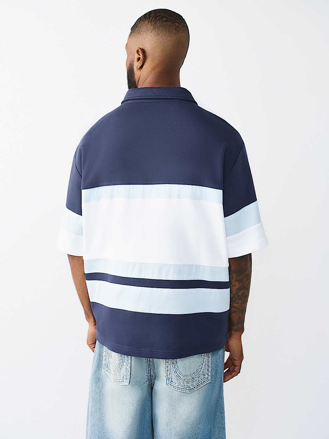 RELAXED RUGBY POLO SHIRT, image 4