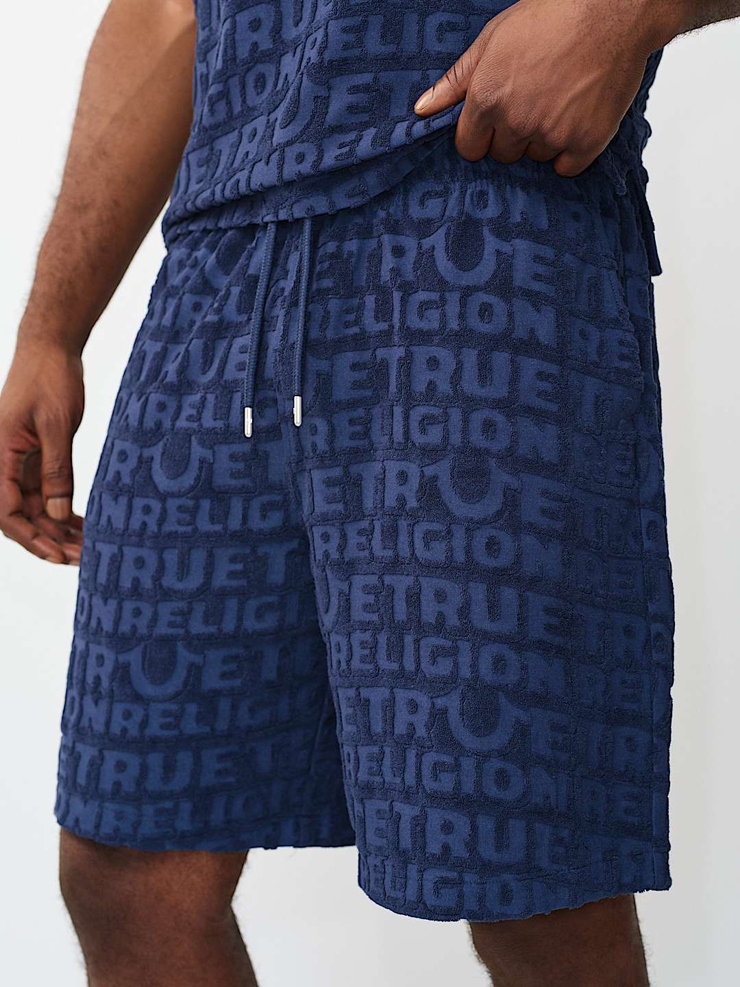 LOGO TERRY KNIT SHORT, image 1