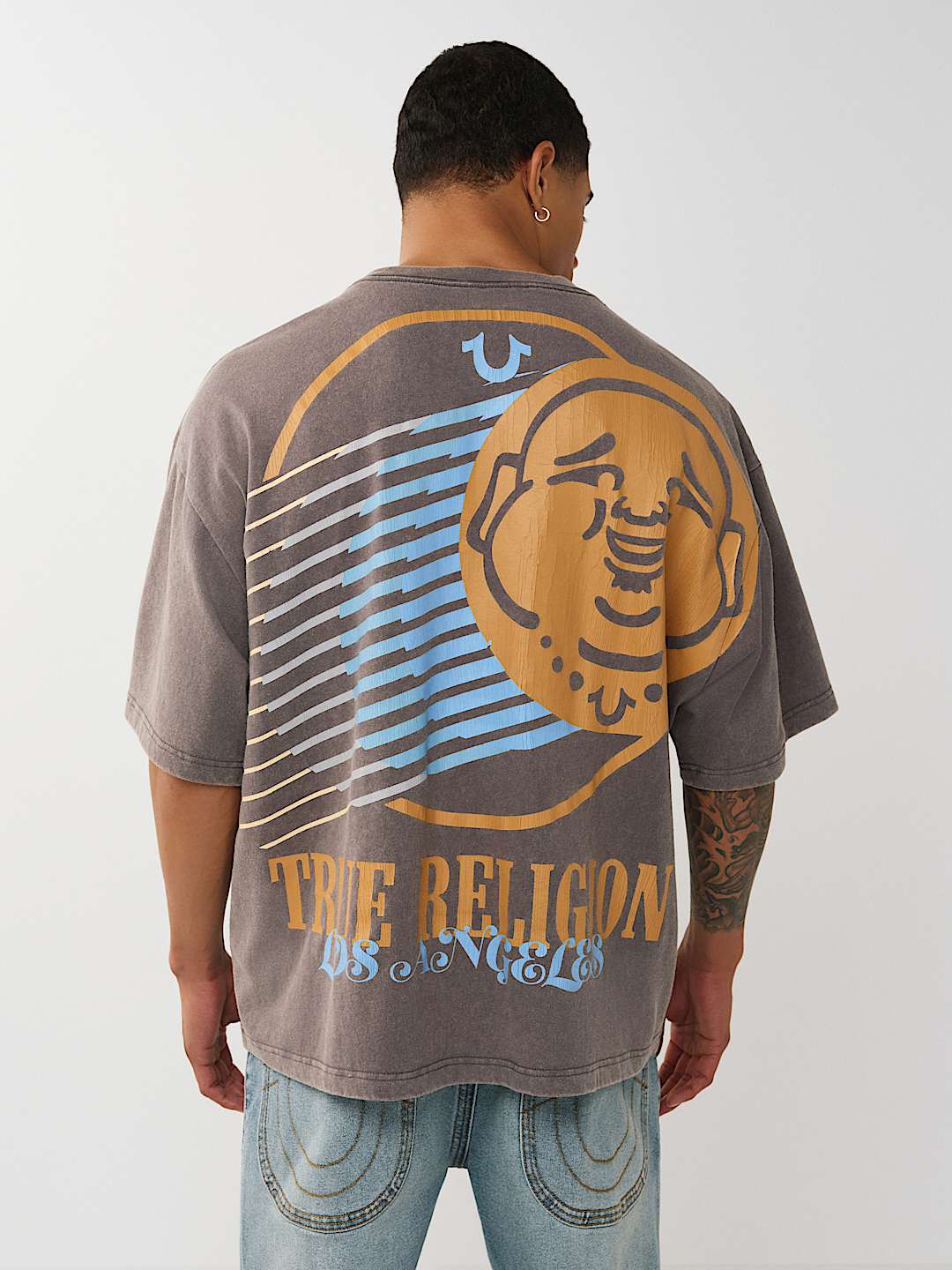 CAMISETA GRANDE RETRO CON BUDDHA, image 1