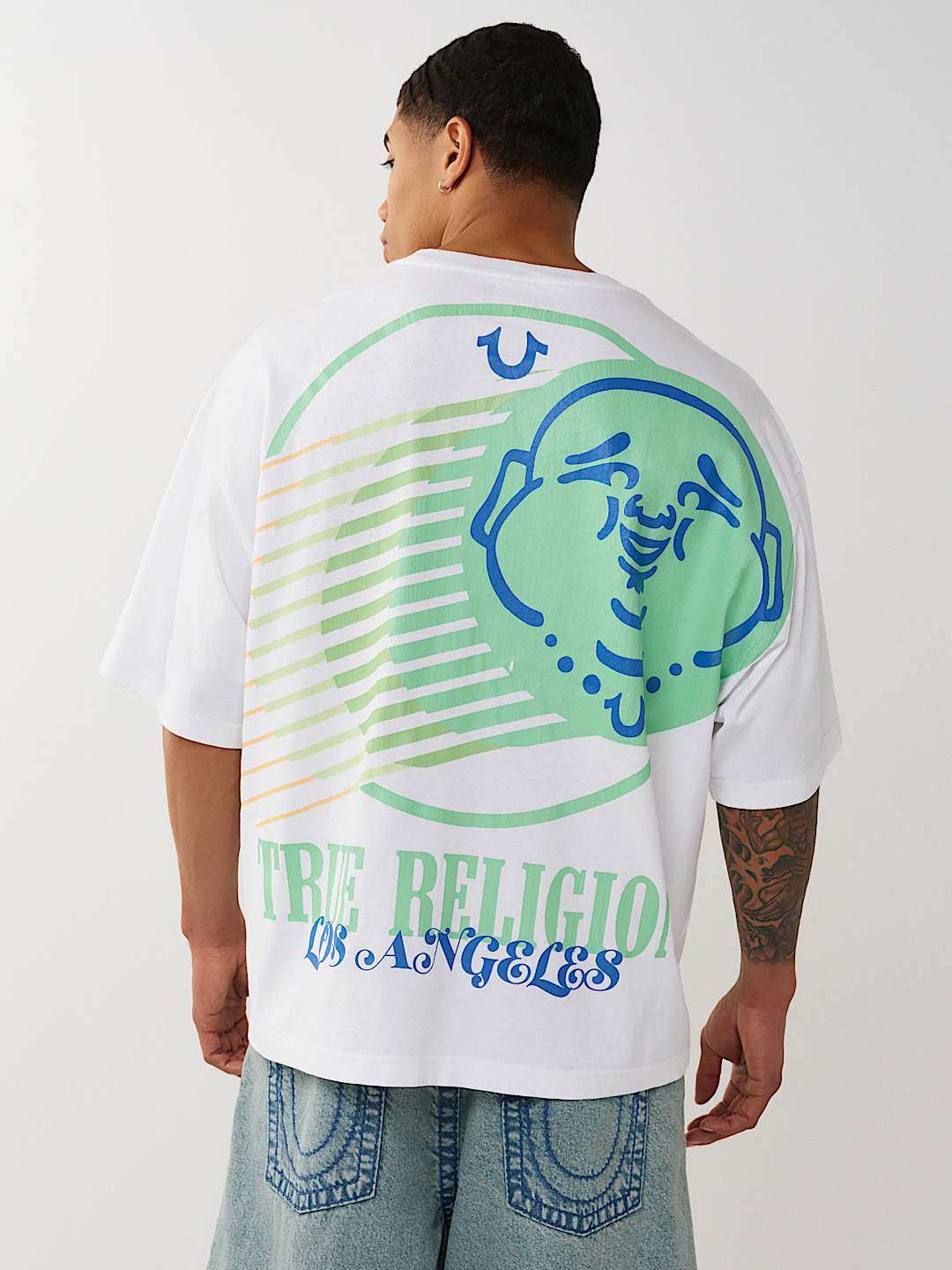 CAMISETA GRANDE RETRO CON BUDDHA, image 1