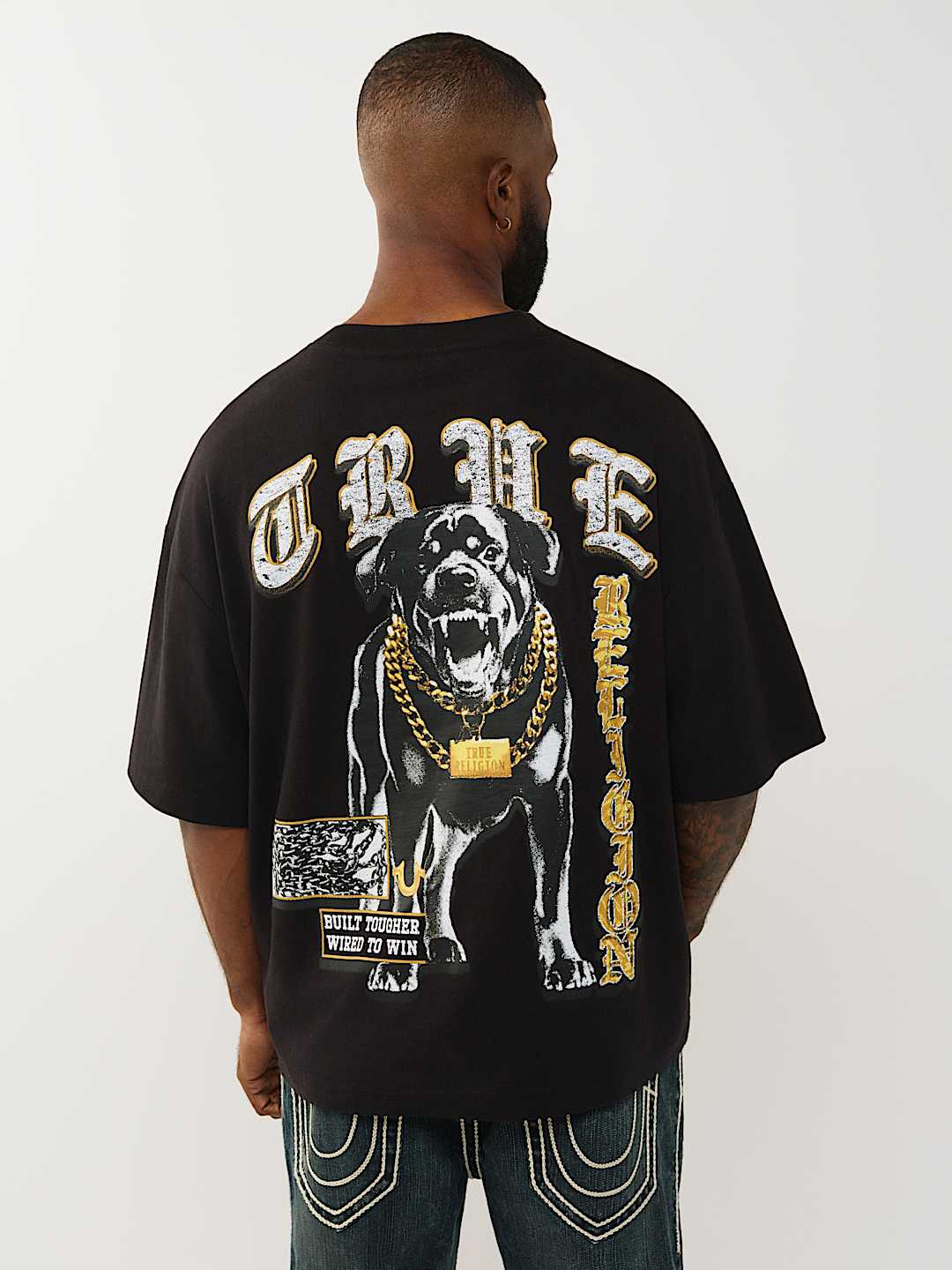 CAMISETA GRUESA EXTRAGRANDE DE ROTTWEILER, image 1