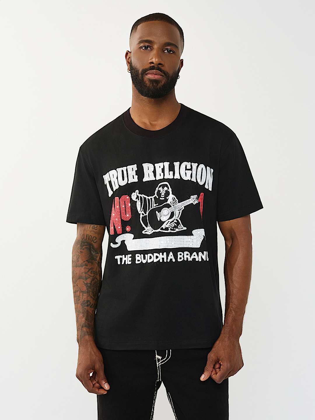 RHINESTONE WORLD TOUR LOGO TEE, image 2