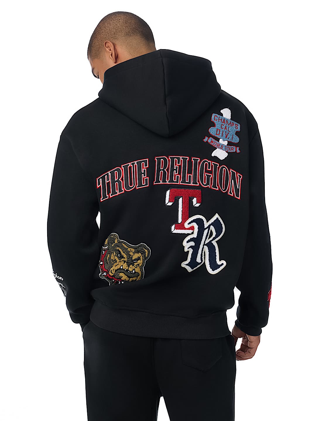 LOGO PATCH HOODIE