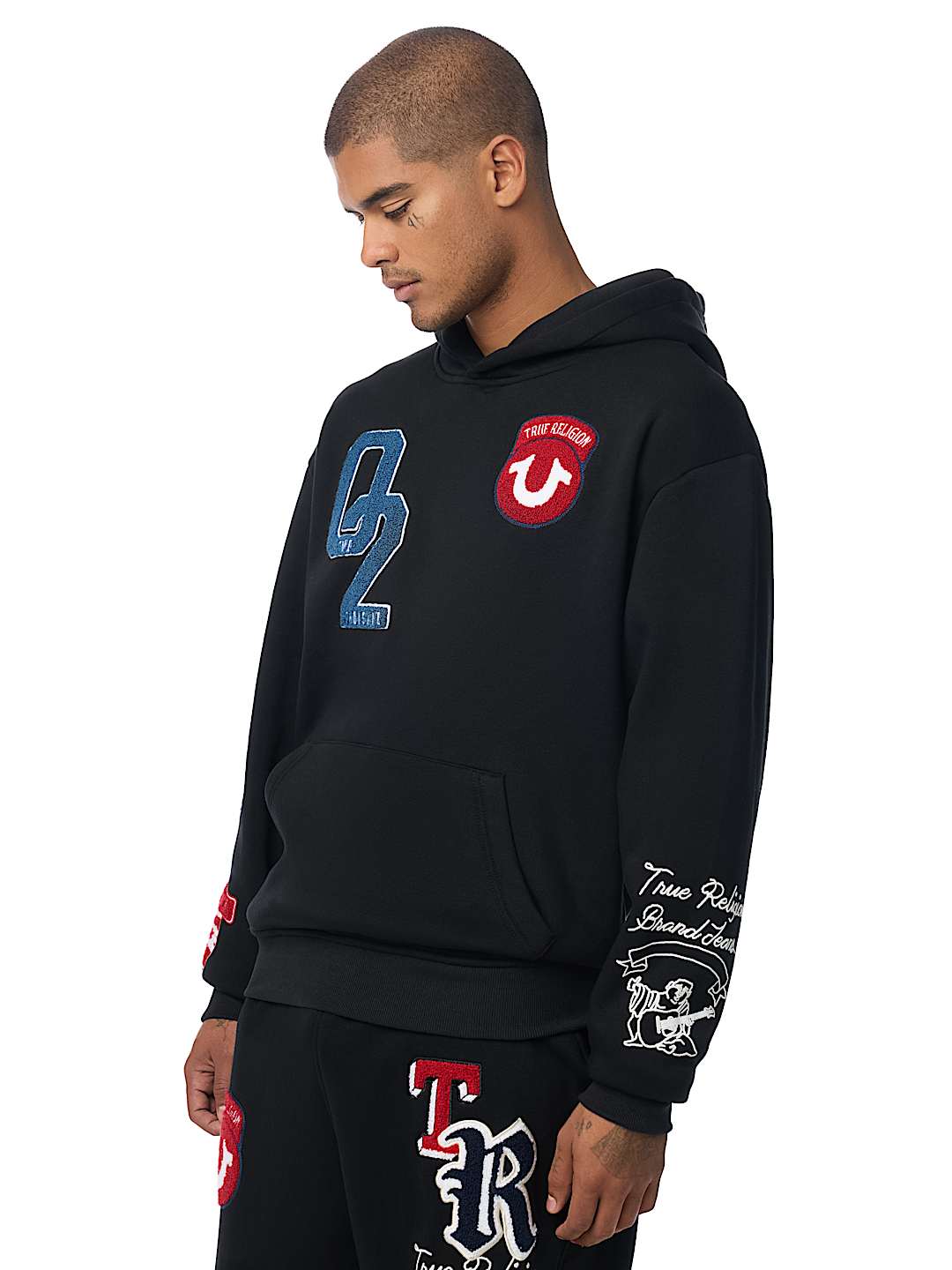 LOGO PATCH HOODIE