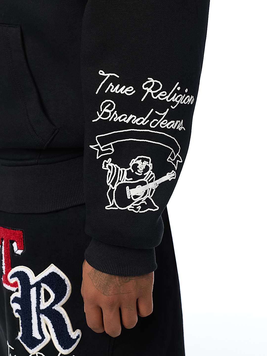 LOGO PATCH HOODIE