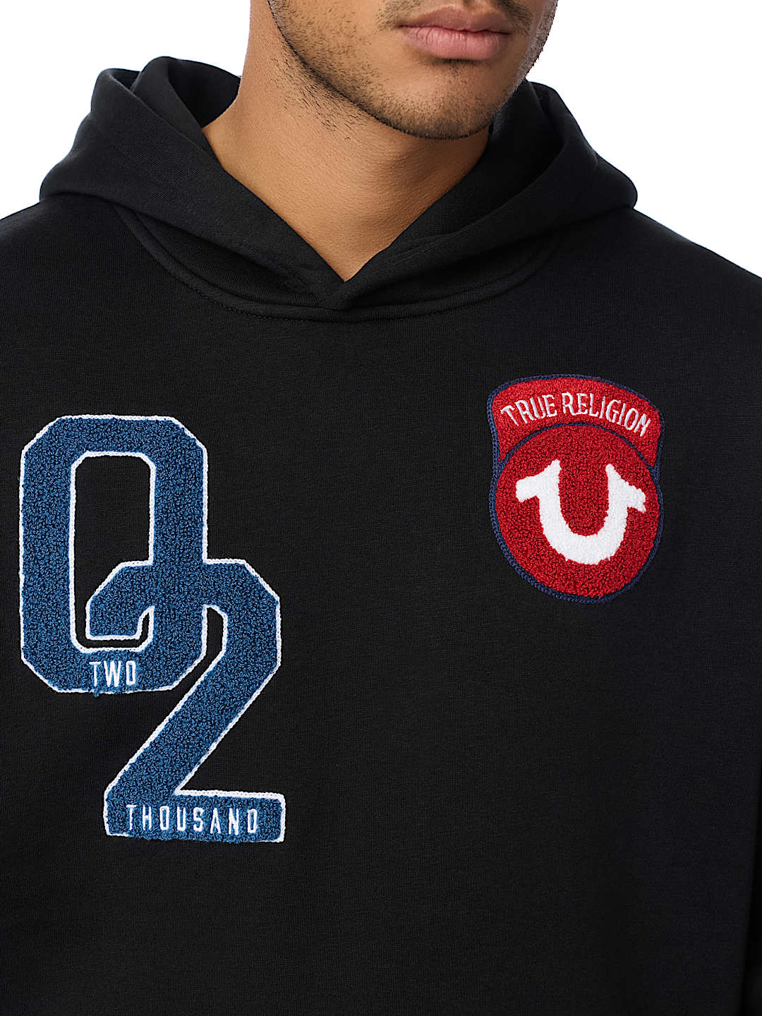 LOGO PATCH HOODIE