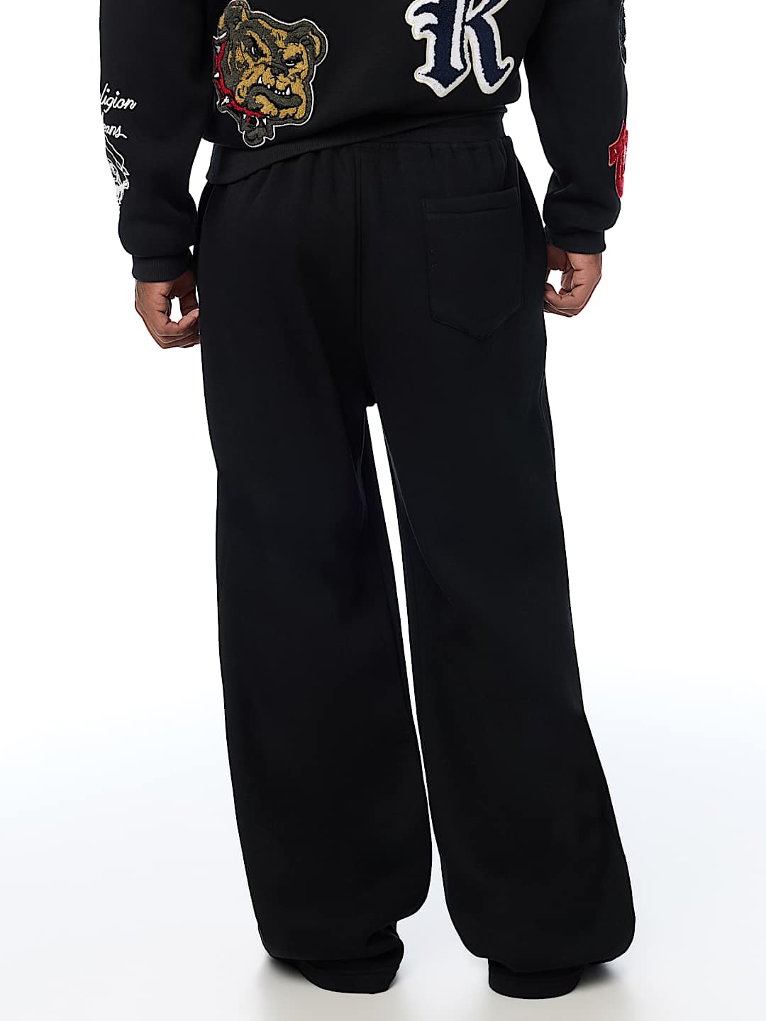 LOGO PATCH BAGGY SWEATPANT
