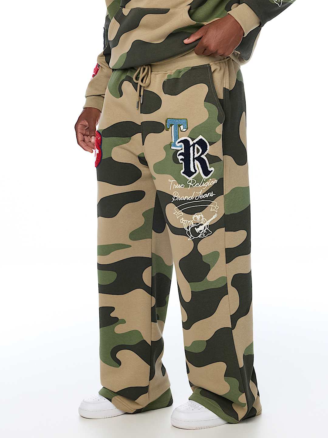 LOGO PATCH BAGGY SWEATPANT