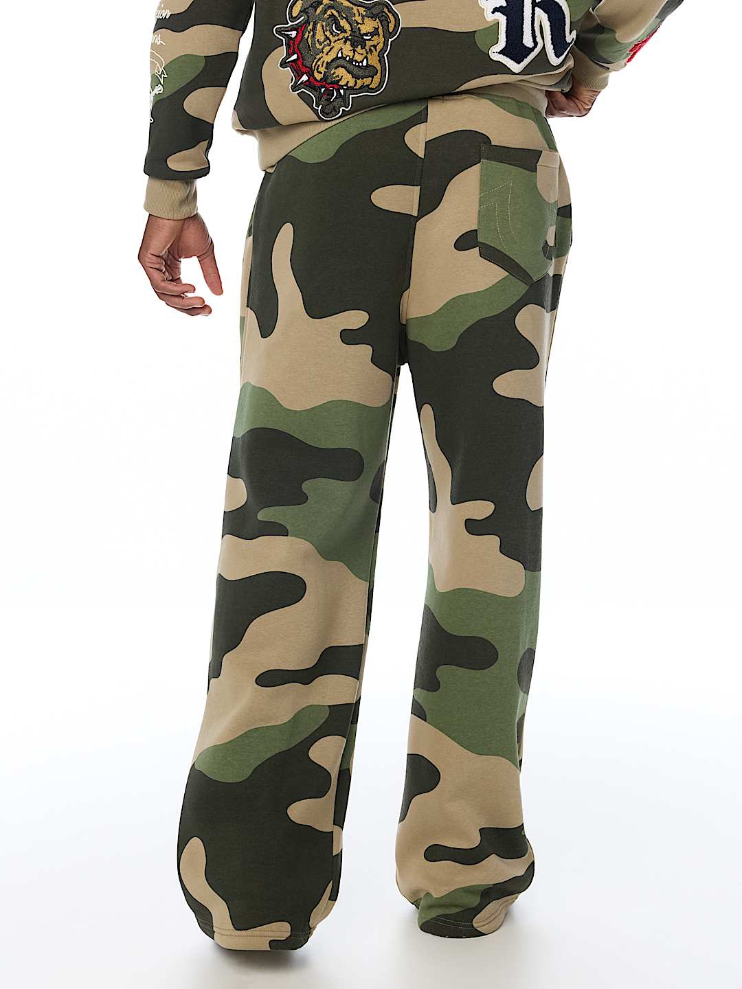 LOGO PATCH BAGGY SWEATPANT