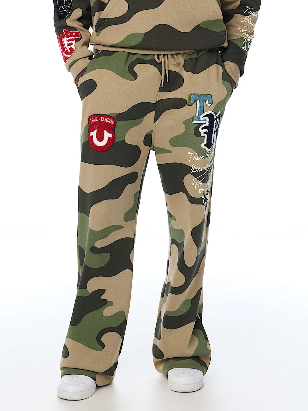 LOGO PATCH BAGGY SWEATPANT