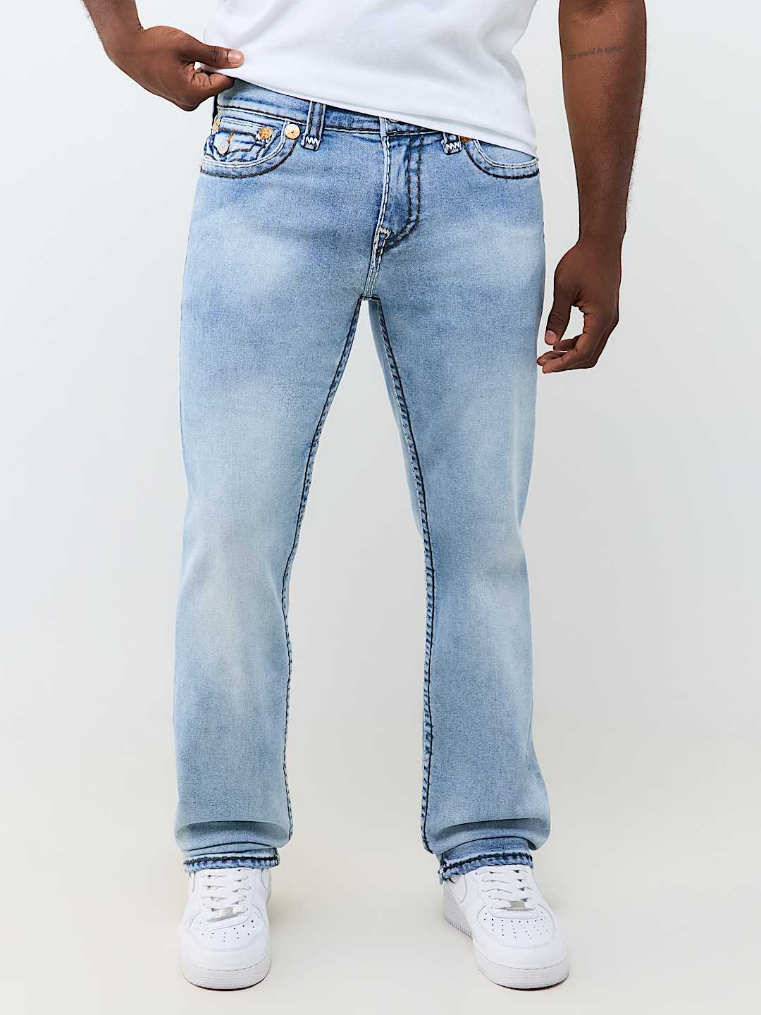 RICKY SUPER T FLAP STRAIGHT JEAN 34"