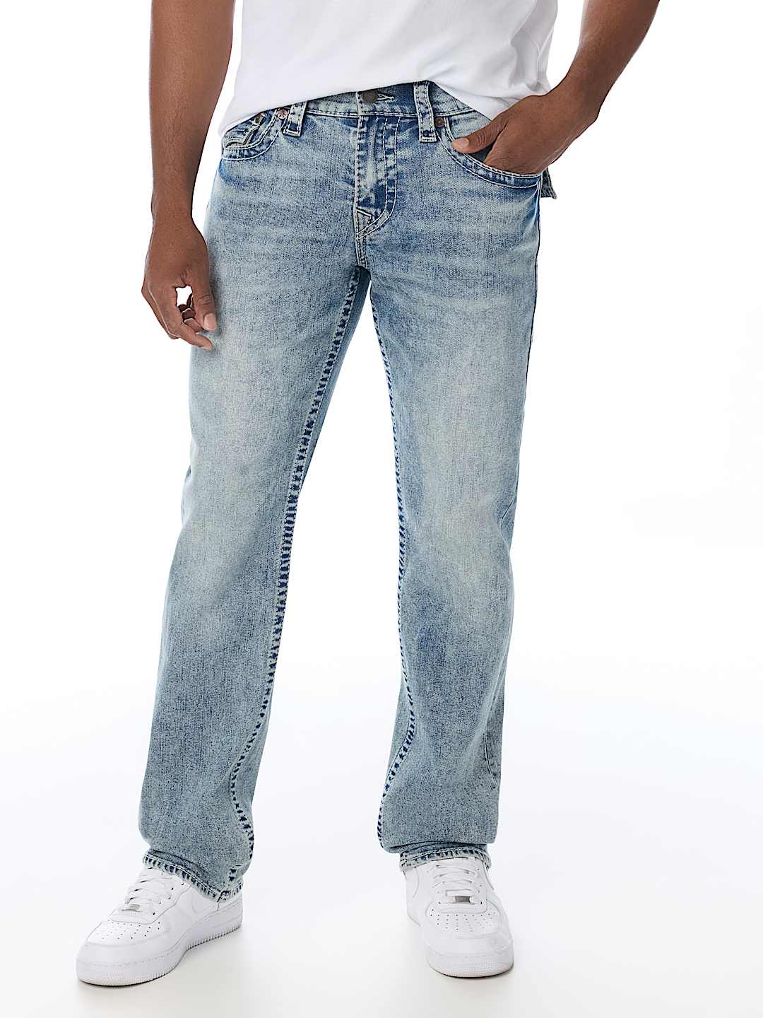 RICKY BIG T FLAP STRAIGHT JEAN 34" 