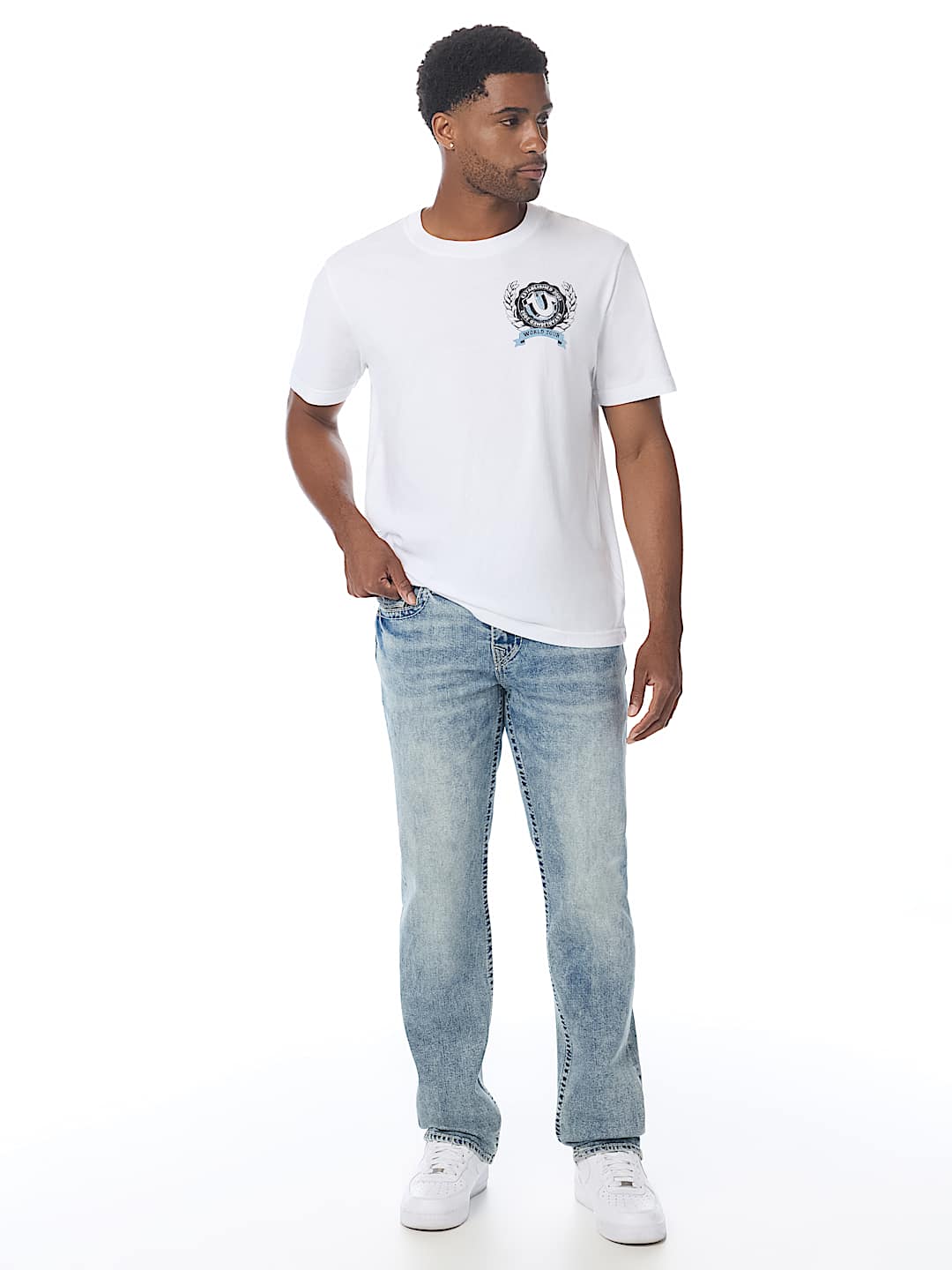 RICKY BIG T FLAP STRAIGHT JEAN 34" 