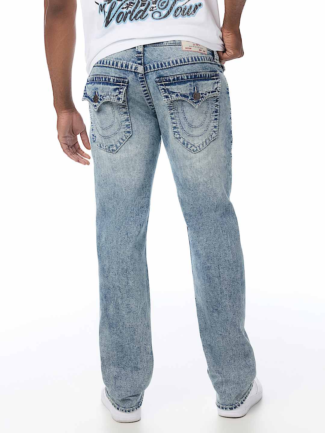 RICKY BIG T FLAP STRAIGHT JEAN 34" 