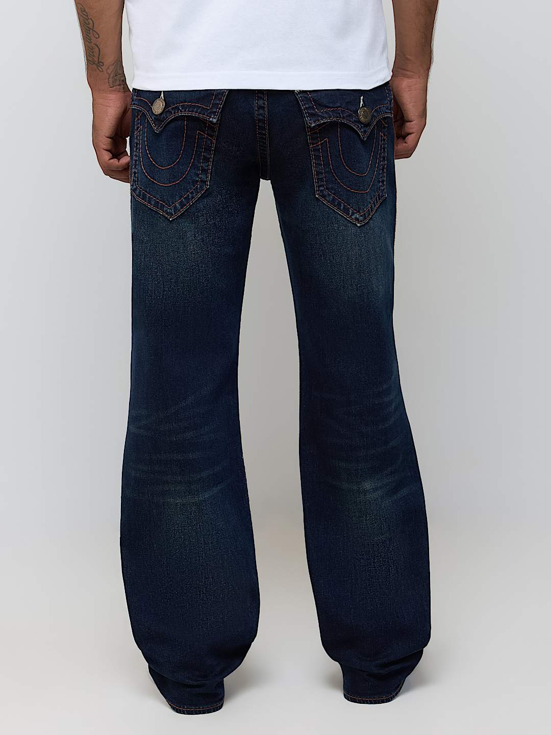 BILLY SUPER FLATLOCK FLAP BOOTCUT JEAN 34"