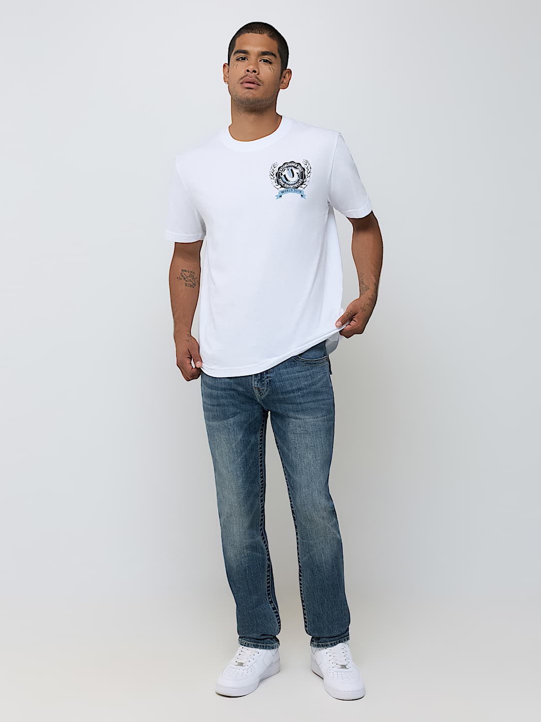 ROCCO FLAP SKINNY JEAN 32"