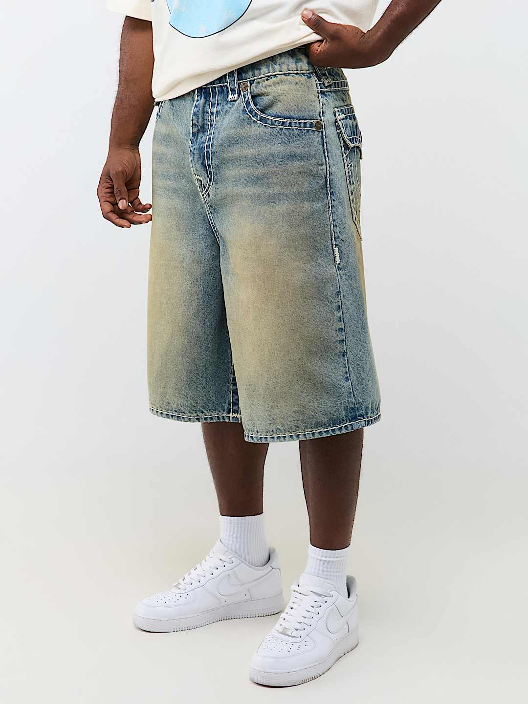 MIKEY SUPER T FLAP BAGGY AF SHORT