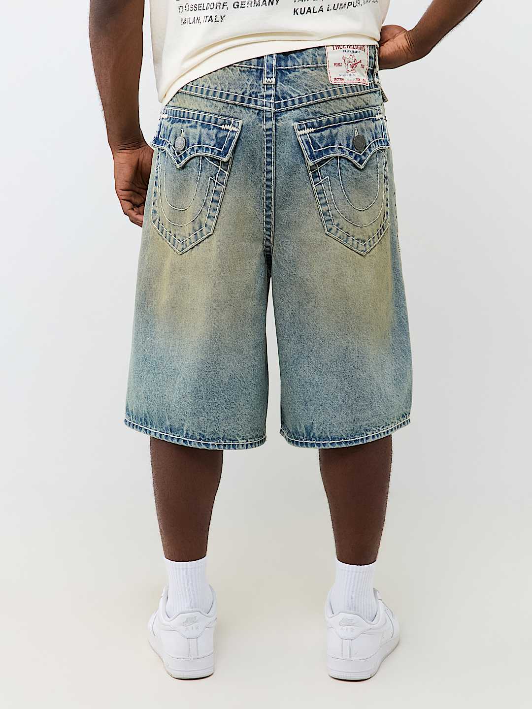 MIKEY SUPER T FLAP BAGGY AF SHORT