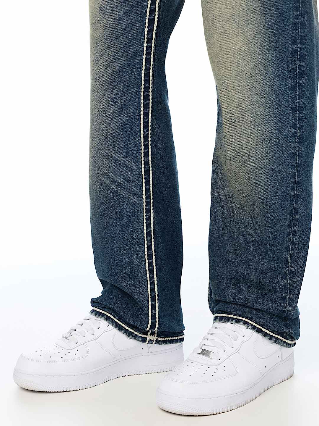 RICKY ROPE STITCH FLAP STRAIGHT JEAN 34" 
