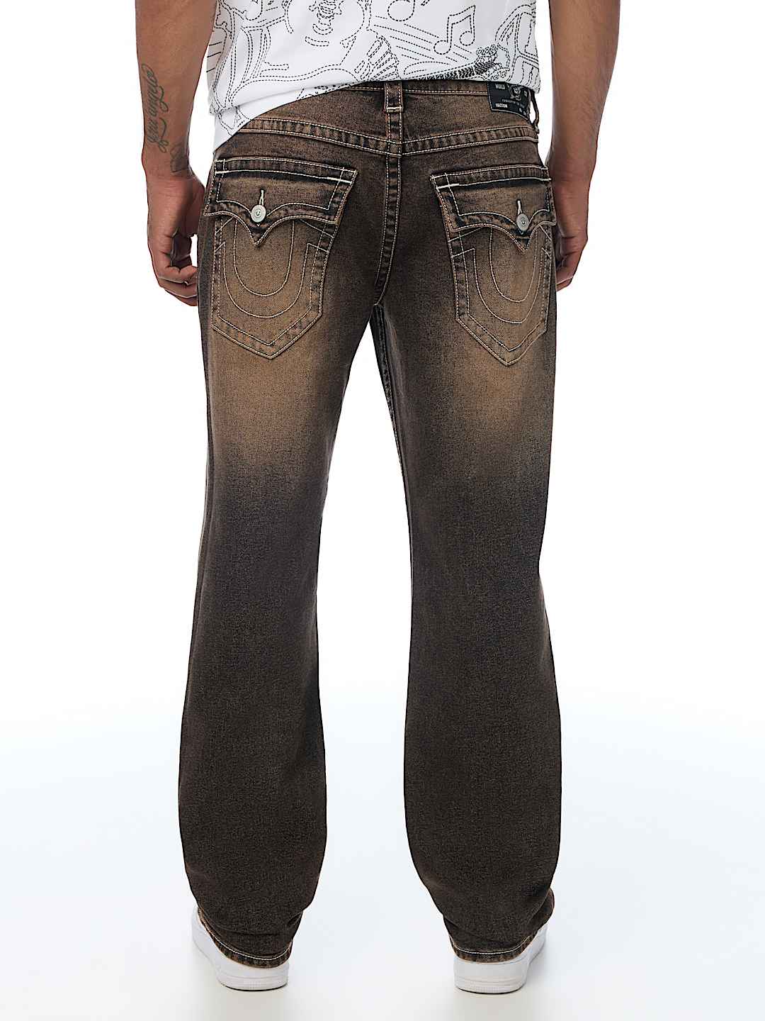 RICKY FLAP STRAIGHT JEAN 34"