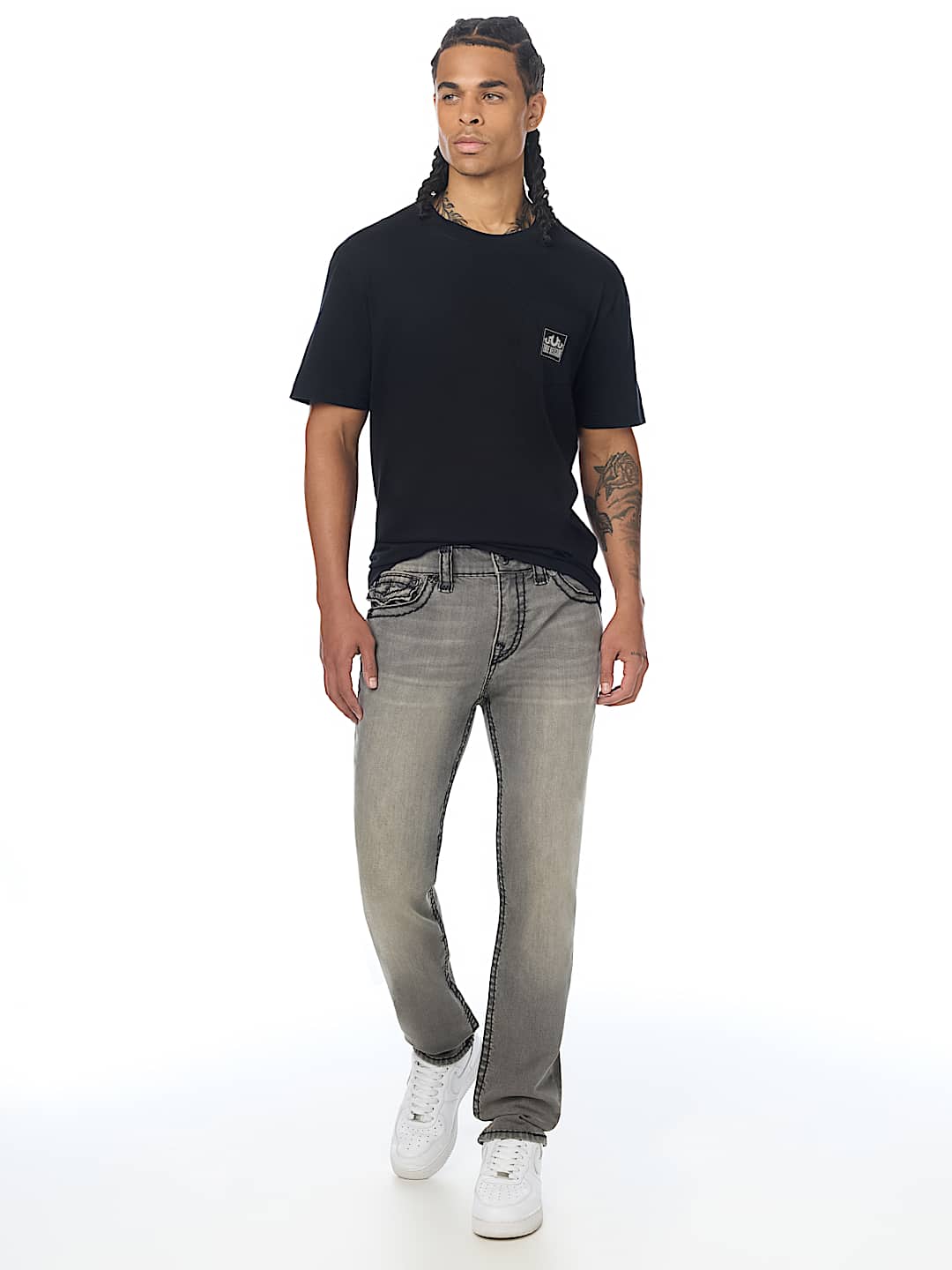 ROCCO SUPER T FLAP SKINNY JEAN 32"