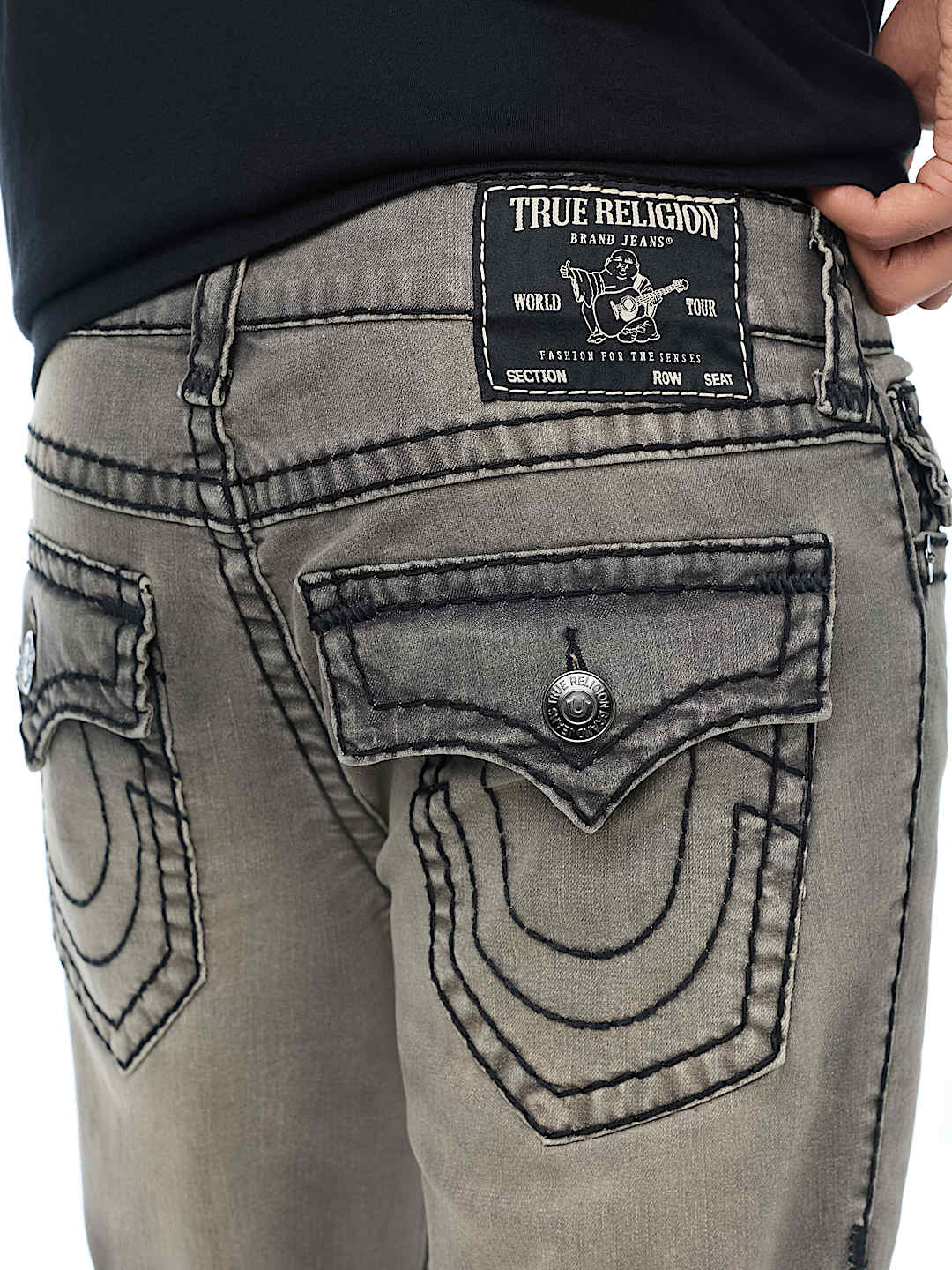 ROCCO SUPER T FLAP SKINNY JEAN 32"