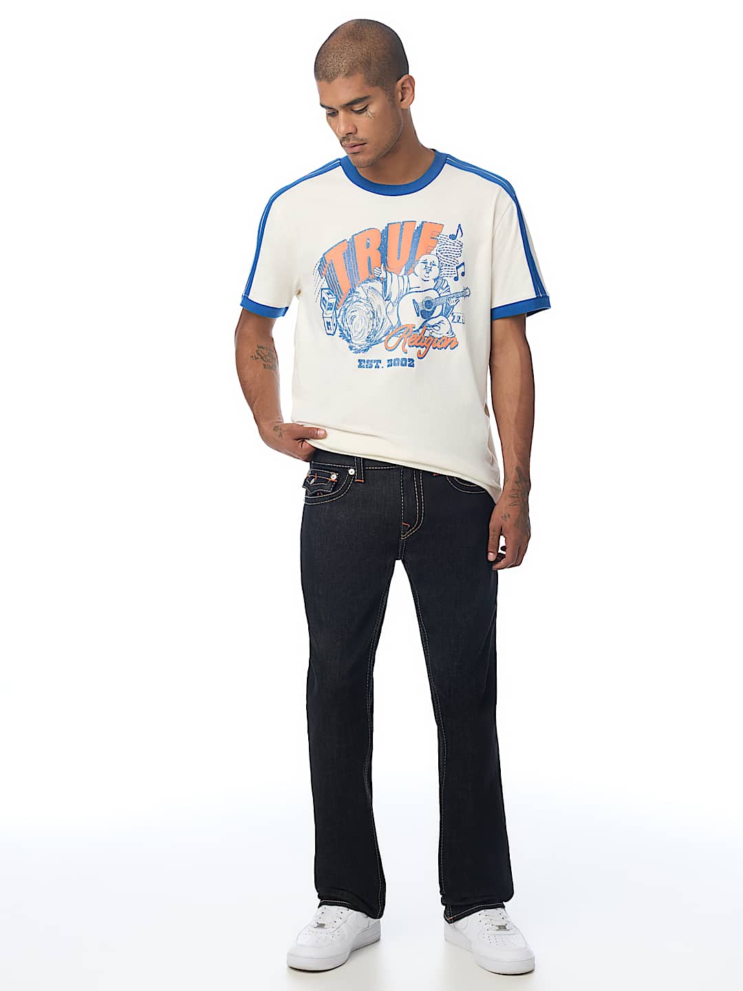 RICKY BIG T FLAP STRAIGHT JEAN 34"