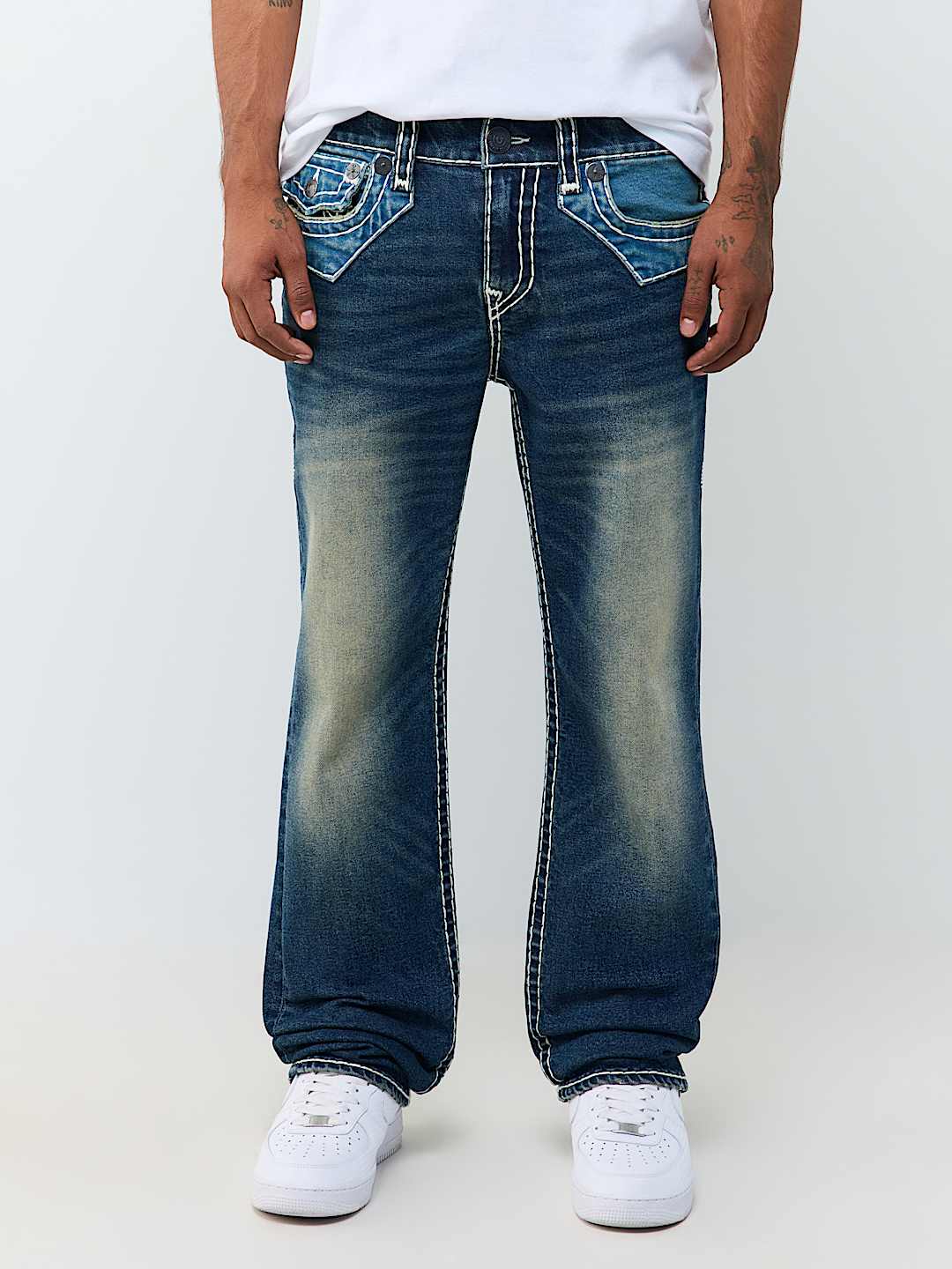 RICKY SUPER T JIMMY STRAIGHT JEAN 34"