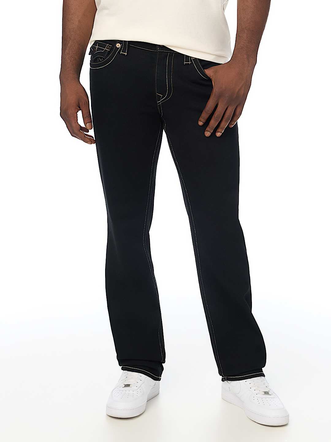 RICKY FLAP STRAIGHT JEAN 34"
