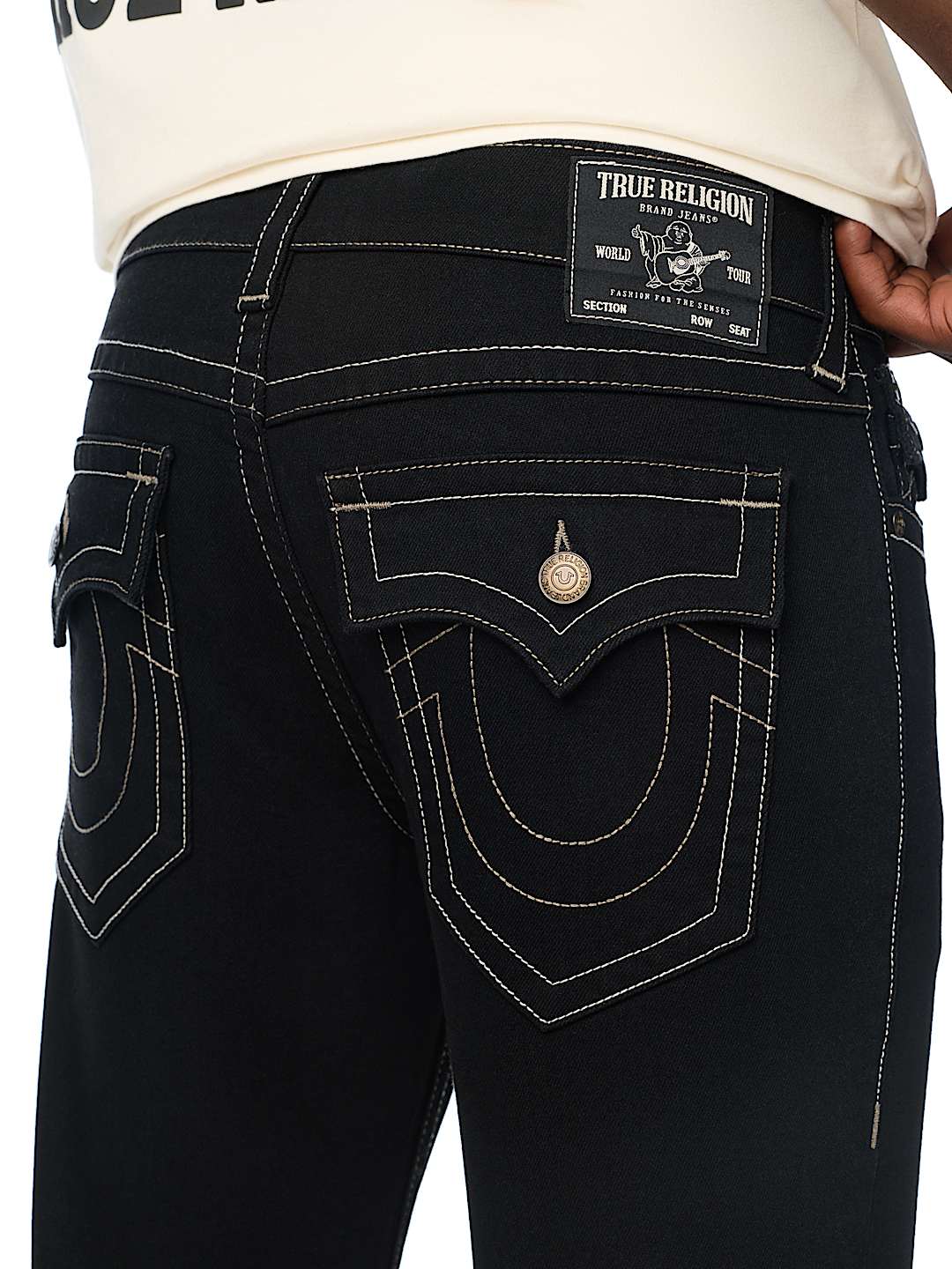 RICKY FLAP STRAIGHT JEAN 34"