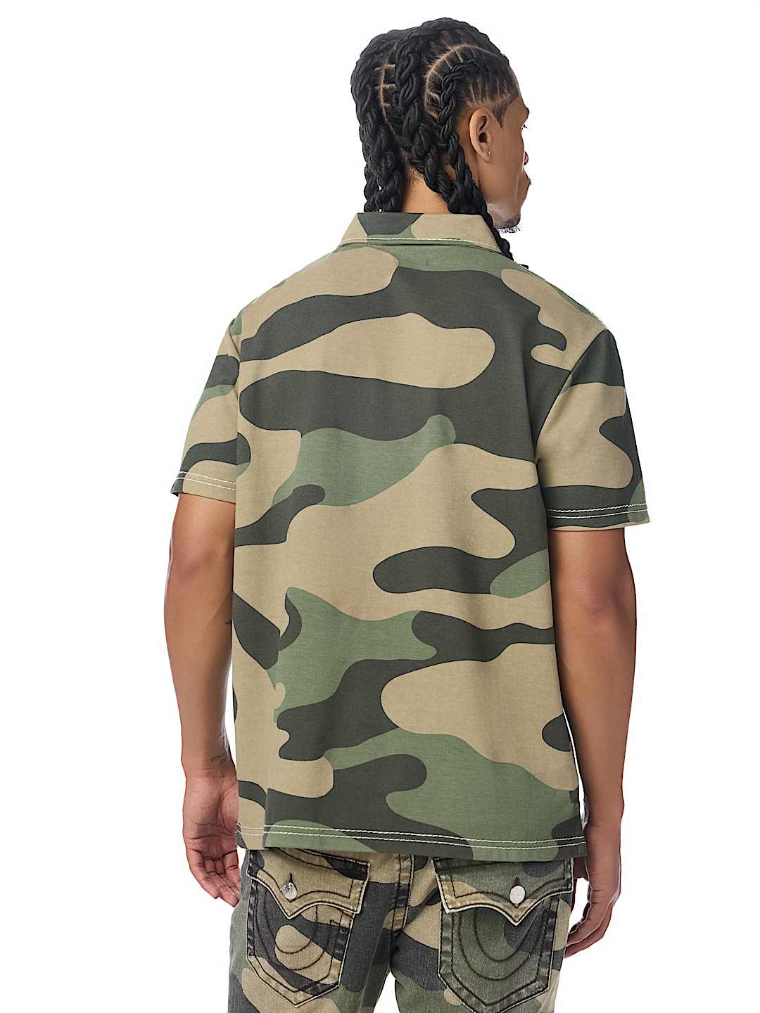 HORSESHOE LOGO BIG T POLO SHIRT