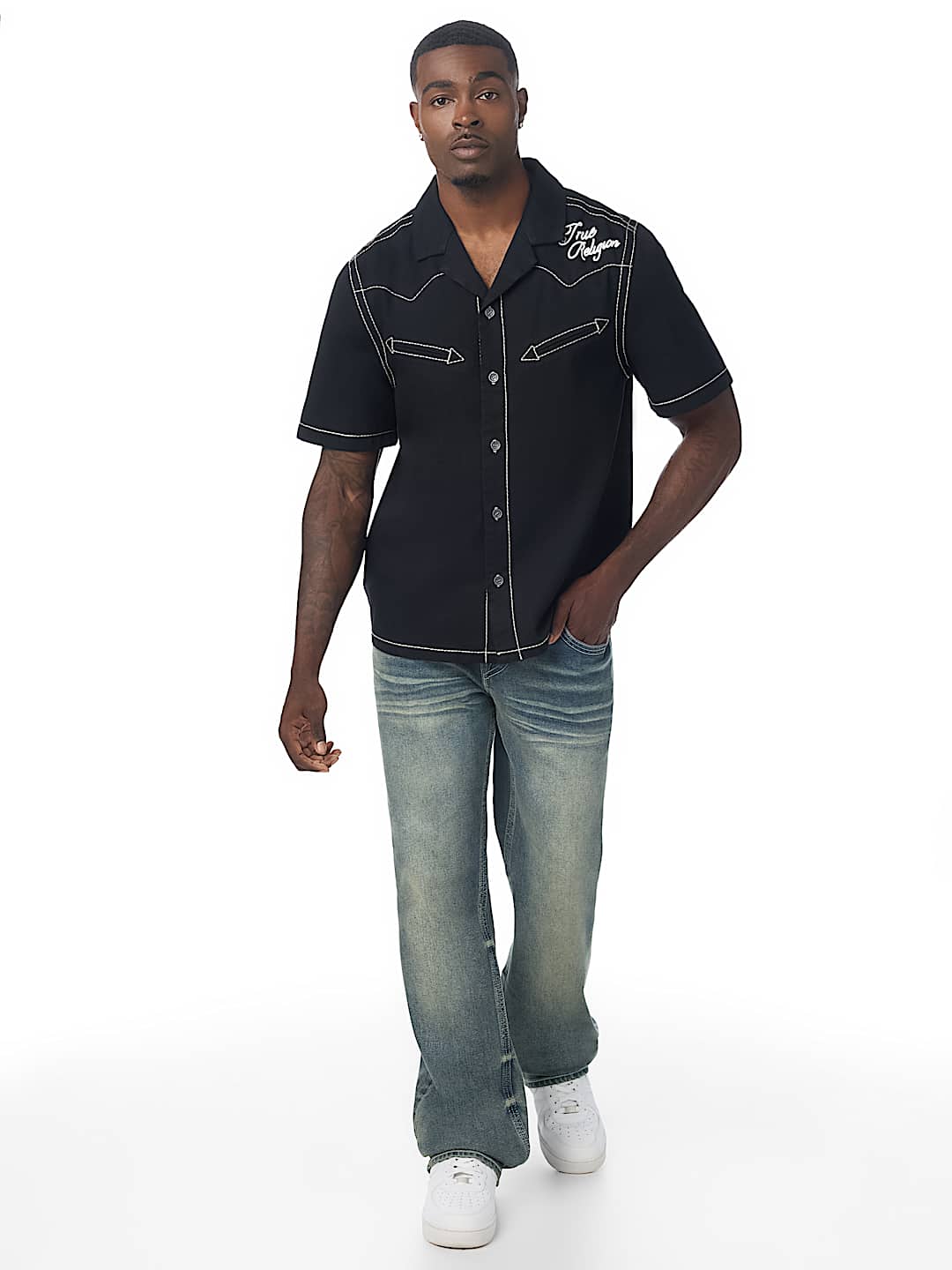 DENIM WESTERN SHIRT