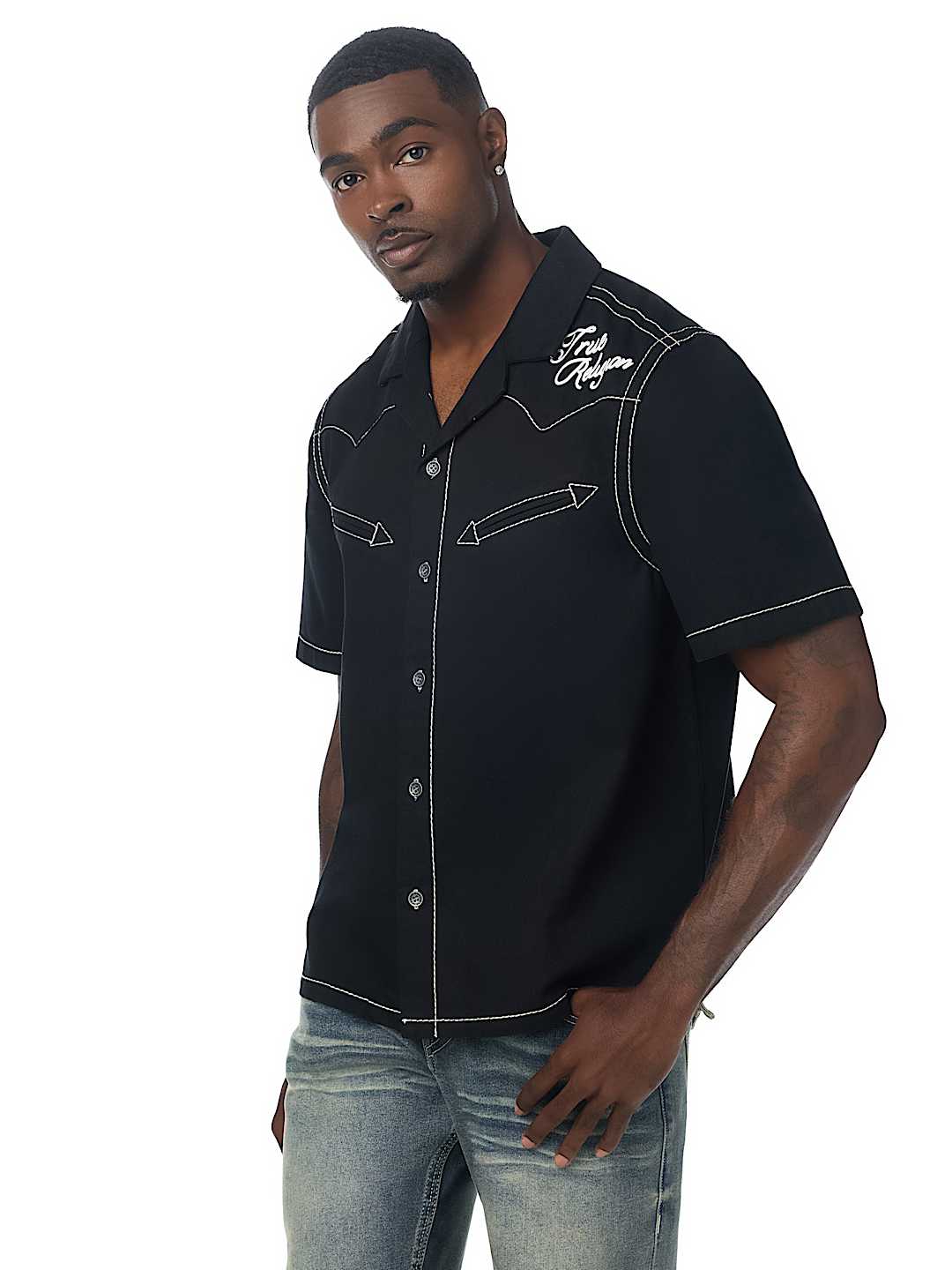 DENIM WESTERN SHIRT