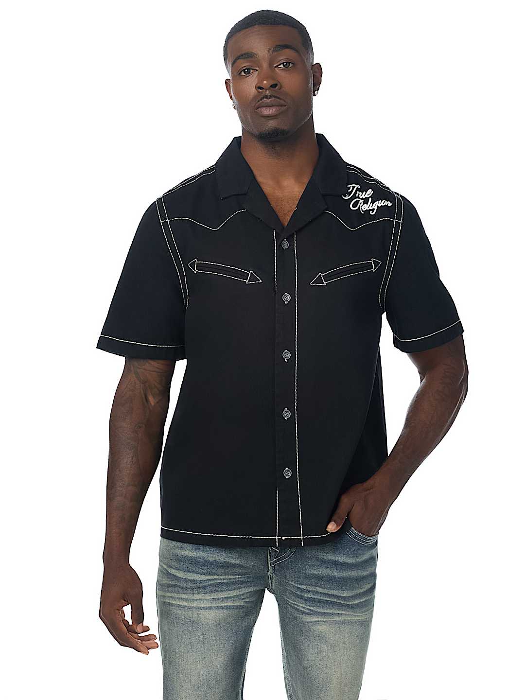 DENIM WESTERN SHIRT
