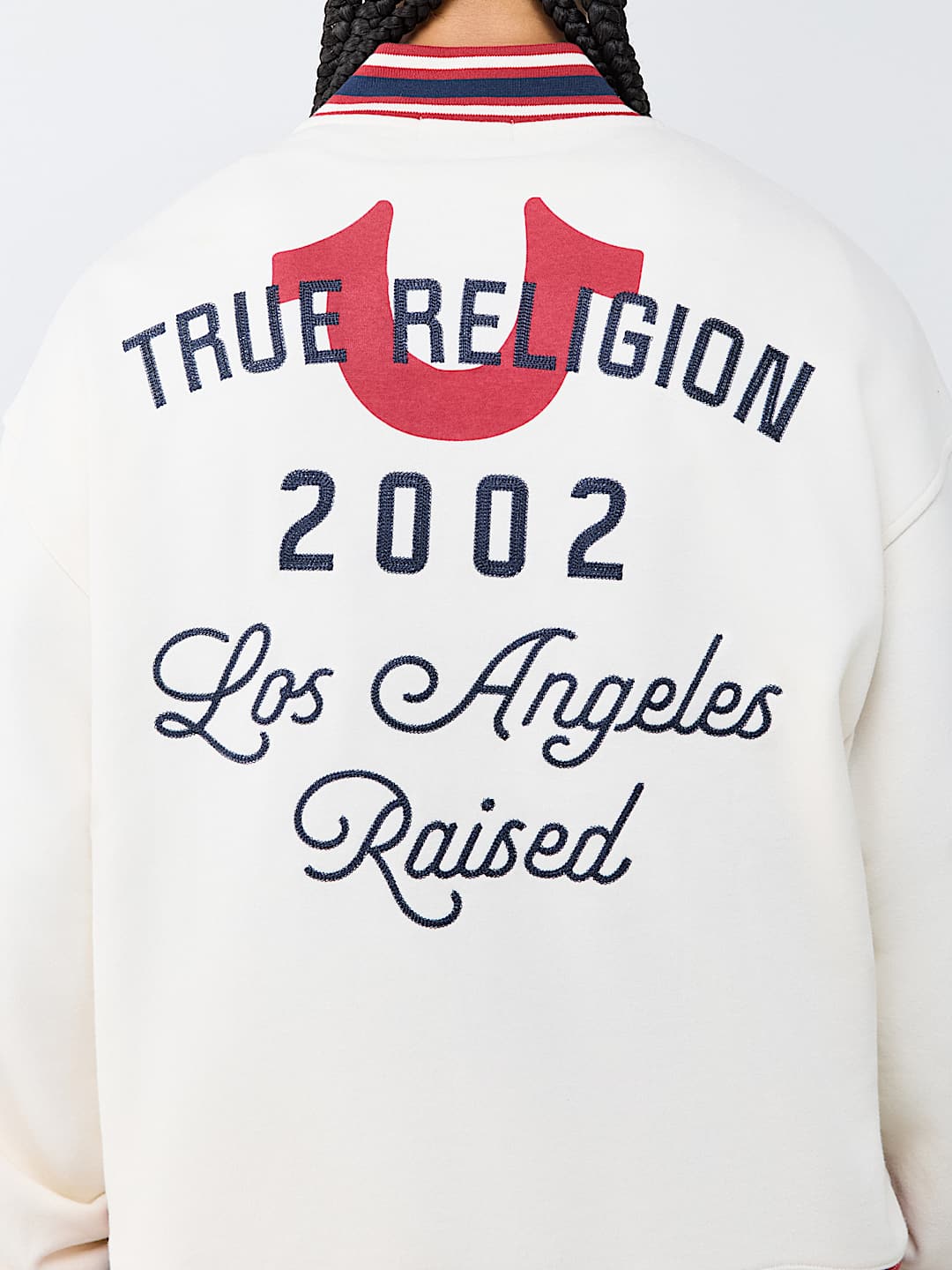 RAISED IN LA LONG SLEEVE KNIT SHIRT