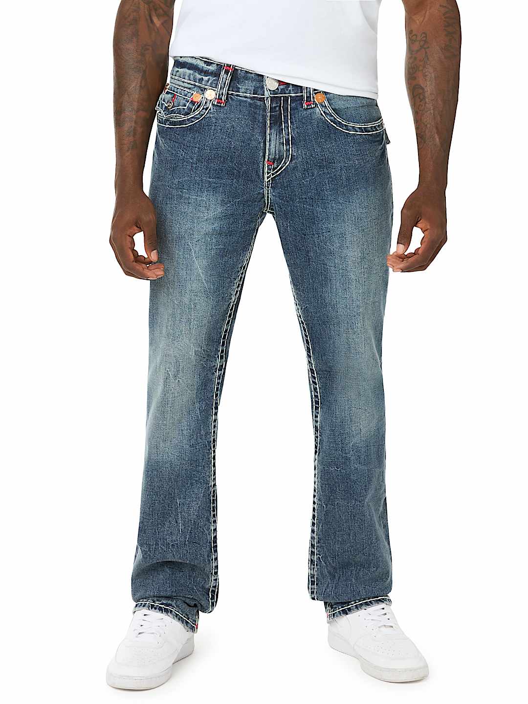 RICKY SUPER T FLAP STRAIGHT JEAN 34"